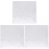 3Pcs Papel Transparente Para Com Linha E 50 Saco 45X45Cm 2