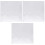 3Pcs Papel Transparente Para Com Linha E 50 Saco 45X45Cm 3
