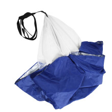 Speed Training Drag Parachute for Football Running Resistance Umbrella Blue