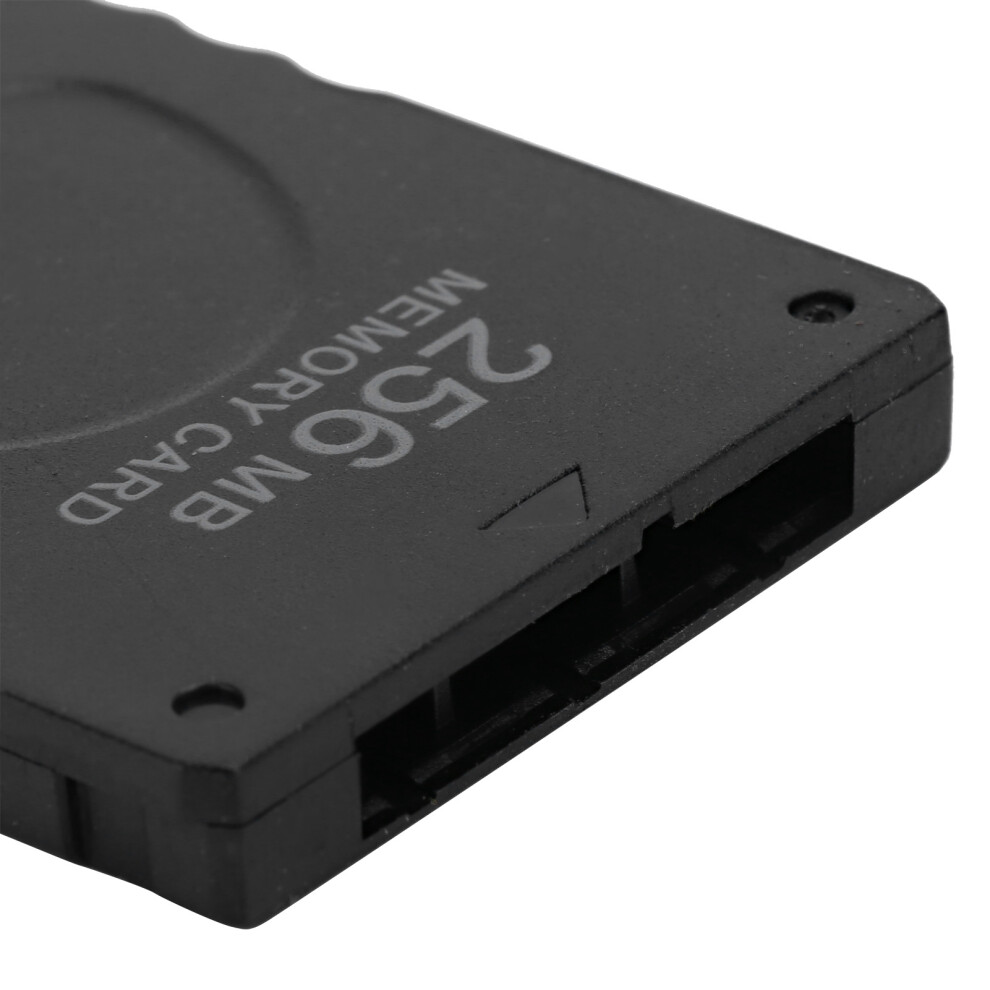 New 256Mb Ps2 Memory Card For Console Game Data Storage Black 7611360496629