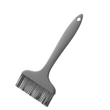 Cooking Oil Brush, Silicone Basting Brush, Sauce Brush, Basting Brush - Food Brush, Oil Brush, Kitchen Tools, Butter Brush, Baking Brush Grey