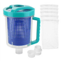 Pool Maintenance Kit Pool Cleaning Kit Leaf Trap W/Handle Filter Kit 9.92 * 6.27inch W26705 Swimming Pool Cleaning Tool