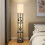 ELECWISH Modern Floor Lamp 3-Tier Open Shelf Storage Light 2