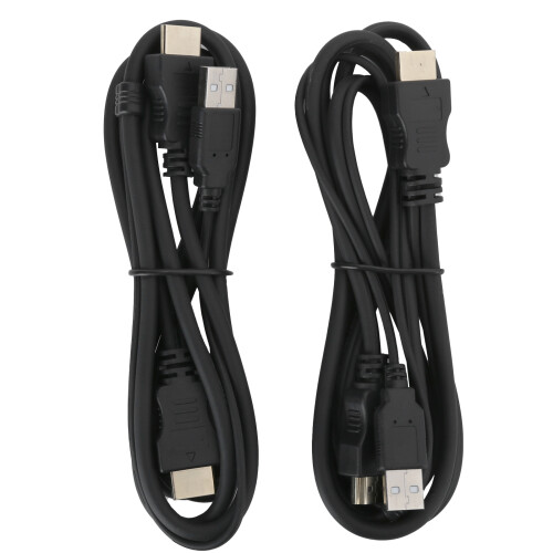 High-Resolution 2-Port KVM HDMI Switch with USB Support & Easy Button Switching 2