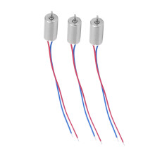 5 Stück 6x12mm Mikro-Kernlosmotor 3,7V 21800 U/min für Flugzeugspielzeug & Drohne