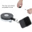 Convenient Pool Table Chalk Holder with Clip - Extendable Rope Design 5