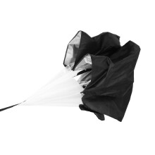 Football Speed Resistance Parachute Black Drag Running Strength Trainer