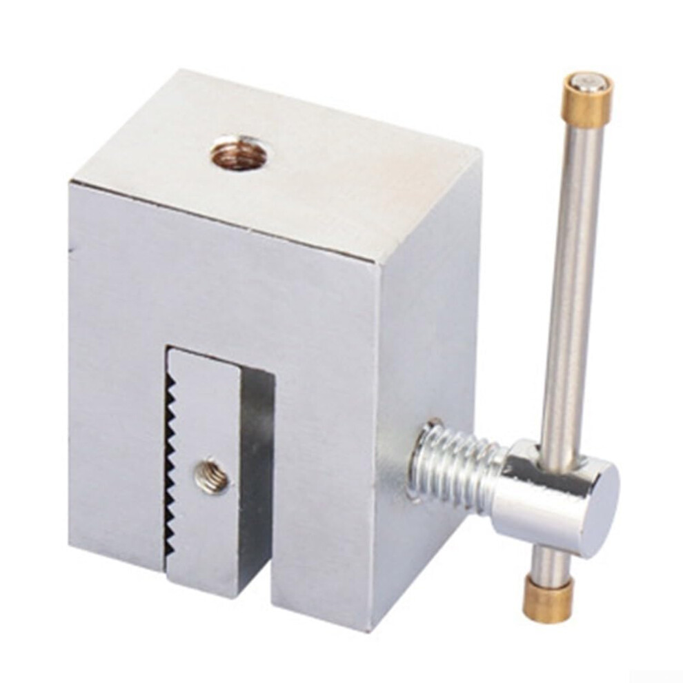 Push Pull Force Fixture, 500N High Loading Capacity Stainless Steel Push-Pull Force Tool Holder Clamp, 4Mm Opening, For Tensile Force Tester 9067246682361