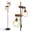 ELECWISH 2-Light Floor Lamp Height Adjustable Bedroom Light 1