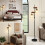 ELECWISH 2-Light Floor Lamp Height Adjustable Bedroom Light 8
