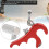 Metal Release Aid Four Finger Grip Caliper Trigger for Compound Bow 4