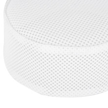 Weiße Baumwolle-Polyester Mashallah-Kappe für Männer 57cm Muslimischer Gebetshut