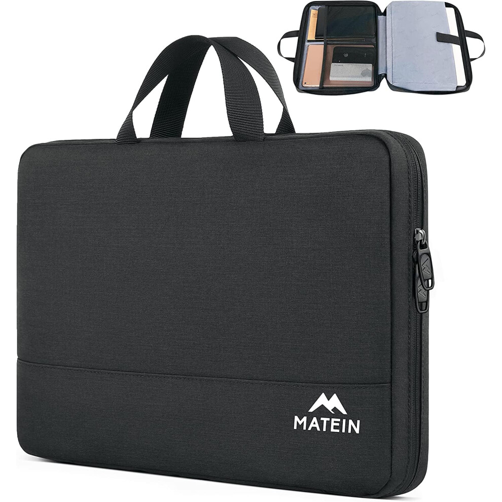 Matein Laptop Bag 15.6 Inch, Tsa Laptop Case13,14,15.6 Inch For Men, Water Resistant With Pockets And Compartments Compatible With Acer Hp Notebook 8000002473521