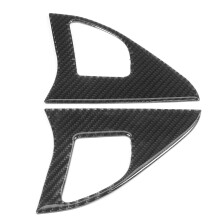 Sleek Carbon Fiber Door Horn Frame for Mitsubishi Lancer GTS