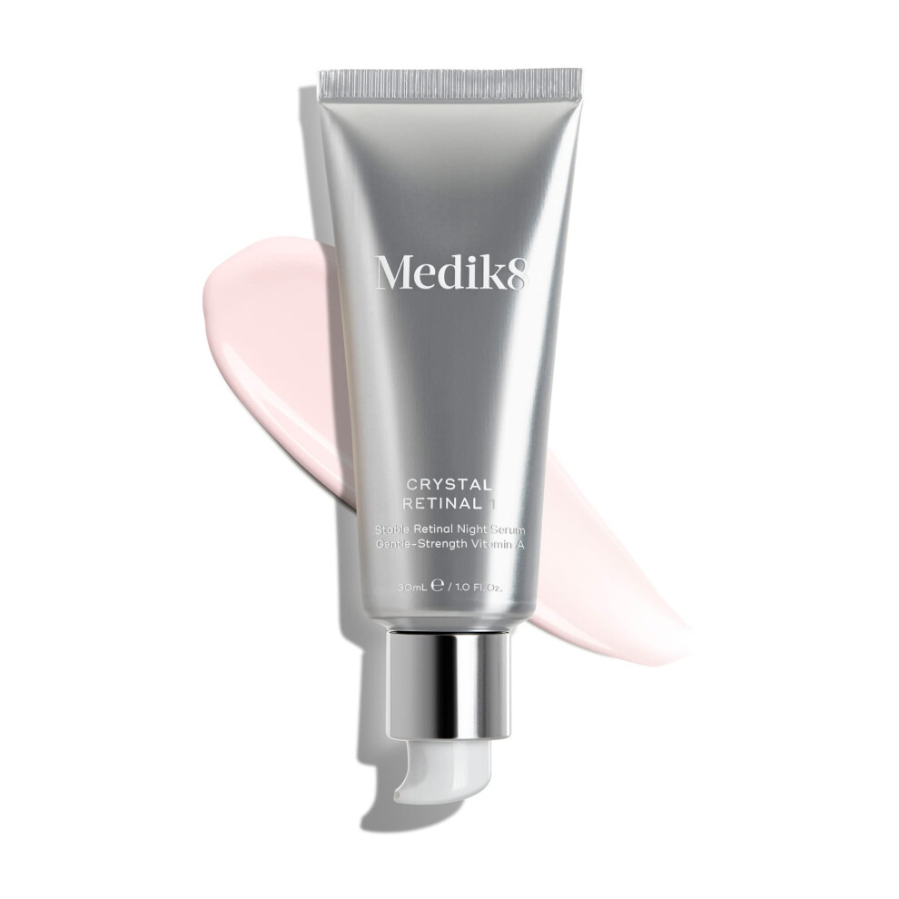 Medik8 Crystal Retinal 1 - Age-Defying Retinal Night Serum - Improves Wrinkles & Skin Firmness - 0.01% Retinal Strength - 11x Faster than Retinol --image-OPC-PMXVKMP-NEW
