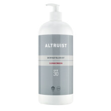 ALTRUIST. Dermatologist Sunscreen SPF 30 ? Superior 5-star UVA protection by Dr Andrew Birnie, suitable for sensitive skin ? 1 Litre