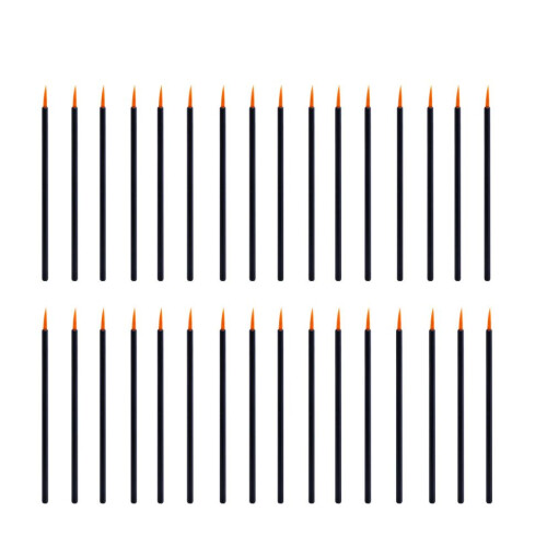 100pcs Fine Tip Disposable Eyeliner Applicators Lips