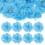 30 Stück Chiffon PP Handnähte Blau 1