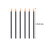 100pcs Fine Tip Disposable Eyeliner Applicators Lips 2