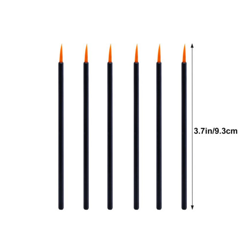 100pcs Fine Tip Disposable Eyeliner Applicators Lips 1