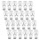 50 Damenschuhclips mit flachen Clips 1
