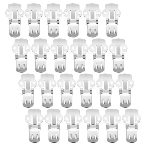 50 Damenschuhclips mit flachen Clips