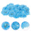 30 Stück Chiffon PP Handnähte Blau 4