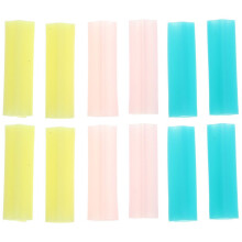 Protector de silicona para mango de tijeras para cutículas (12 unidades, funda antideslizante)