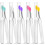 10 wiederverwendbare Silikon-Lippenpinsel mit Deckel 2