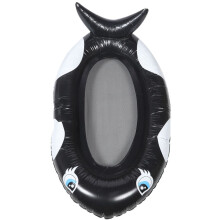 Hamaca inflable flotante con accesorio para fiestas en la piscina