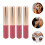 4 lip glosses, applicator for lipstick and concealer 3