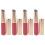 4 lip glosses, applicator for lipstick and concealer 4