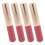 4 lip glosses, applicator for lipstick and concealer 2