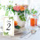 12 Acryl-Kartenhalter, Tischnummernhalter, transparent 5