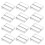 12 Acryl-Kartenhalter, Tischnummernhalter, transparent 2