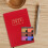 Kleine, wiederverwendbare Notizbücher/Planer, rot, 1 Set 3