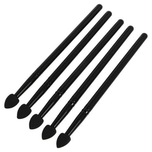 5pcs Silicone Eyeshadow Brush Quartz Gel Lip Tool