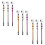 9 Eyebrow and Eyelash Comb for Makeup, Light Brown 1