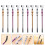 9 Eyebrow and Eyelash Comb for Makeup, Light Brown 3