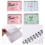 4-teiliges Wochenplaner-Buchpapier 4