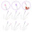 6 silicone lip brushes with caps, eyeshadow stick, spoon 5