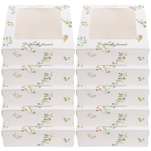 20 wegwerp eierdozen, voedseldoos voor dessert