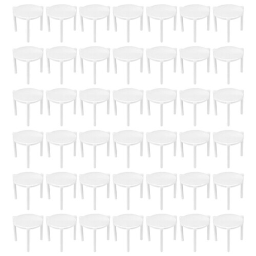 100 plastic tripod pizzas, stackable, for takeaway