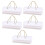 5 moldes transparentes para galletas, muffins y postres 2