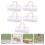 5 moldes transparentes para galletas, muffins y postres 3