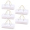 5 moldes transparentes para galletas, muffins y postres 4