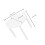 200 stackable plastic pizza stand spacers 2
