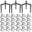 200 reusable plastic pizza stands, tripod, stackable 3