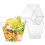 50 transparent trapezoidal dessert/appetizer cups 5