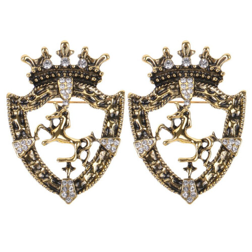 Ensemble de broches couronne avec 2
